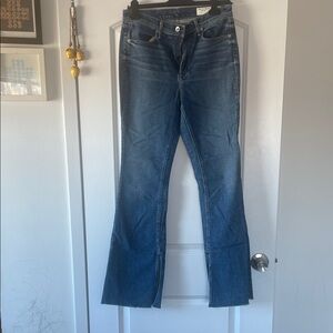 rag & bone Dark Blue Flare Jeans